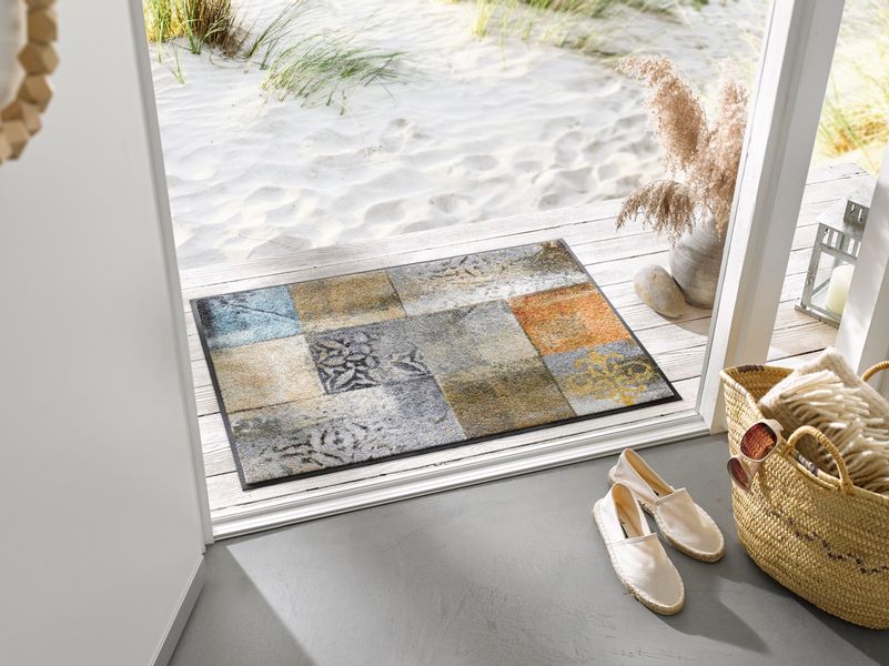 wash+dry by Kleen-Tex Teppich Tilea, rechteckig, günstig online kaufen