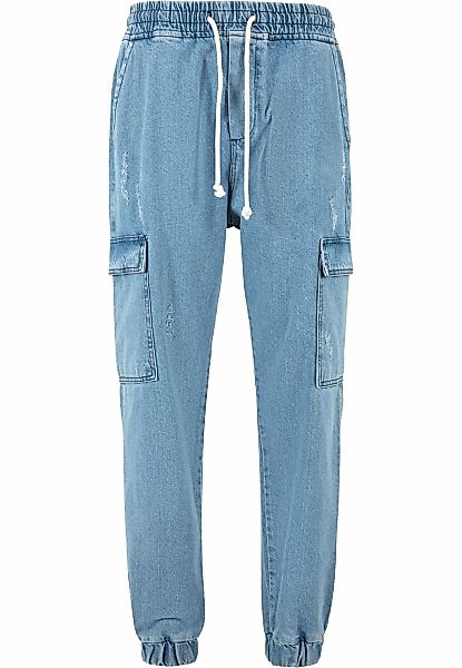 2Y Premium Cargohose "2Y Premium Herren 2Y Distressed Antifit Cargo Jeans" günstig online kaufen