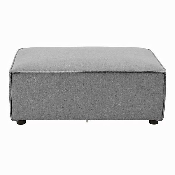 Juskys Sofa Domas, Ottomane zum Füße hochlegen, modulares Sofa für Wohnzimm günstig online kaufen