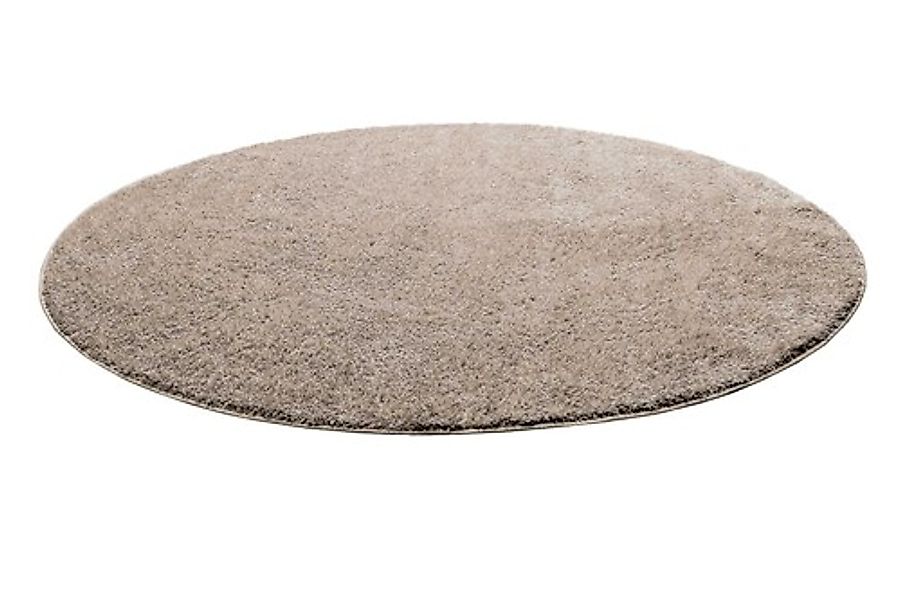 Homie Living Teppich »Flavio«, rund, 30 mm Höhe, Hochflor, gewebt, weich, u günstig online kaufen