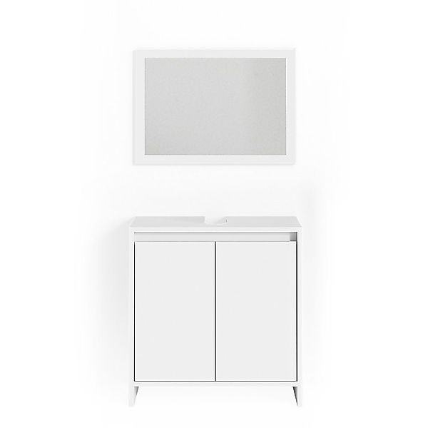 Vicco Badmöbel-Set Emma, Weiß, 2 Teile, günstig online kaufen
