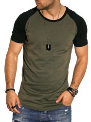 Style-Division T-Shirt SDBOISE Basic im Raglan-Stil günstig online kaufen