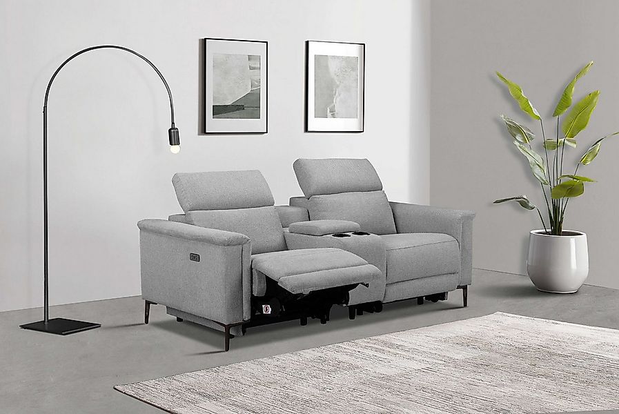 Places of Style 2-Sitzer "Lund, 2er-Kinosofa, TV-Sessel, Multimedia-Sofa, U günstig online kaufen
