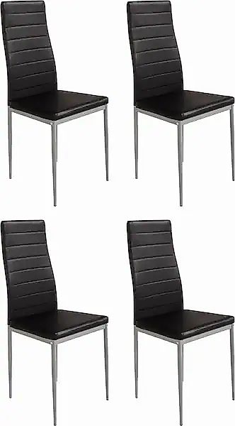 Homexperts Esszimmerstuhl »Pegasus«, (Set), 4 St., Kunstleder, Bezug in Kun günstig online kaufen