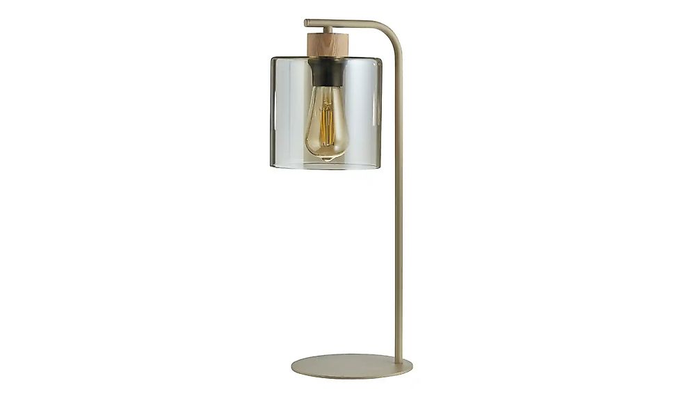 Tischleuchte  Sierra Cognac ¦ beige ¦ Maße (cm): H: 150  Ø: 30 Lampen & Leu günstig online kaufen
