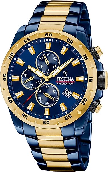 Festina Quarzuhr Festina Herrenuhr Chronograph Sport, günstig online kaufen