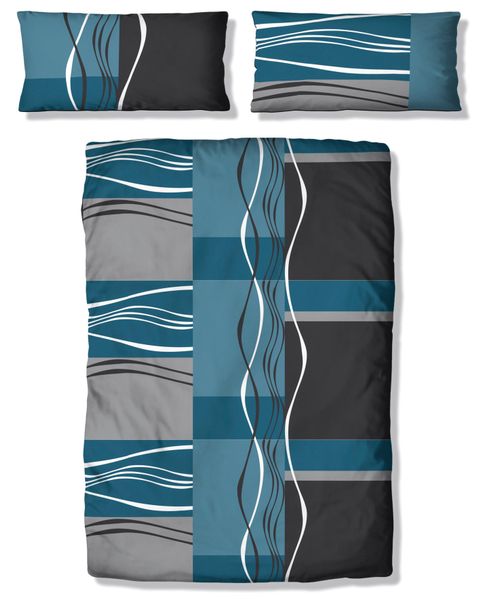 my home Bettwäsche "Kelian" 2 tlg. in verschiedenen Qualitäten, gemusterte günstig online kaufen