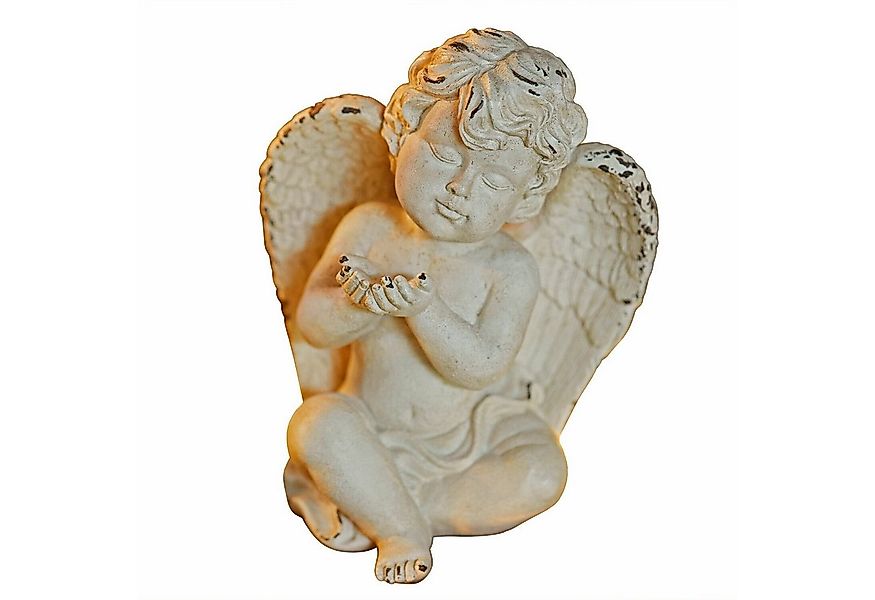 Mirabeau Dekofigur Deko-Engel Virela beige günstig online kaufen