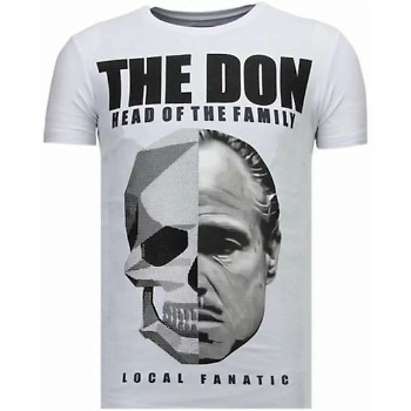 Local Fanatic  T-Shirt The Don Skull Strass günstig online kaufen