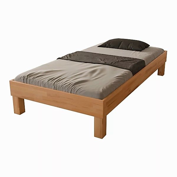 MeinMassivholz Futonbett PALMA Kernbuche (In verschiedenen günstig online kaufen