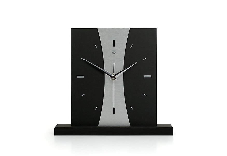 Kreative Feder Standuhr Designer-Standuhr „Stripe“ aus Holz ohne Ticken, Ti günstig online kaufen