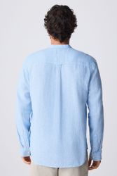 Next Langarmhemd Langarmhemd mit Stehkagen aus günstig online kaufen