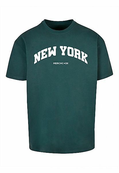 Merchcode T-Shirt "Merchcode Herren New York Wording - Heavy Oversize Tee", günstig online kaufen