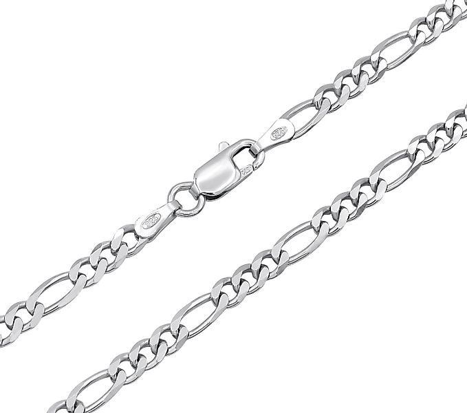 Kauf-mich-weg by Bella T Silberkette Figarokette 925 Sterling Silber rhodin günstig online kaufen