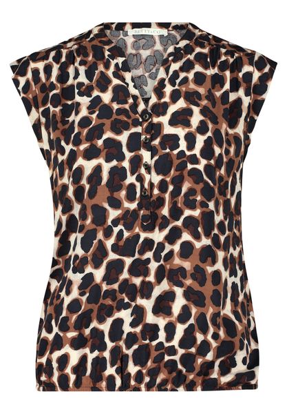 Betty&Co Blusentop "Damen Blusentop mit Print" günstig online kaufen