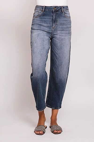 Zhrill 7/8-Jeans "IZA" in bequemer Passform und mit Animal-Print günstig online kaufen