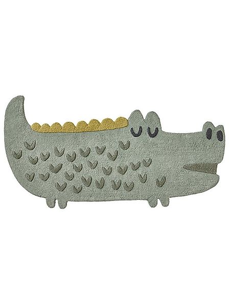 vertbaudet Kinderteppich Kinderzimmer Teppich TREK, Krokodil günstig online kaufen