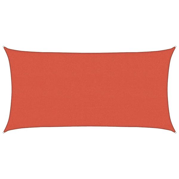 vidaXL Sonnensegel 160 g/m² Terrakottarot 2x3,5 m HDPE 311338 günstig online kaufen