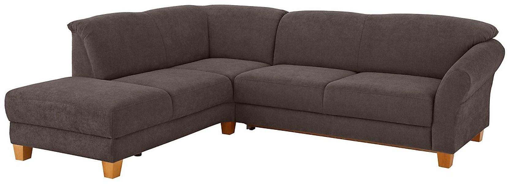 Home affaire Ecksofa »Gotland L-Form« wahlweise mit Sitztiefenverstellung + günstig online kaufen
