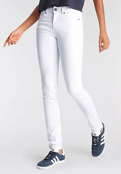 Arizona Slim-fit-Jeans "Shaping", enge Passform, Röhrenjeans, Used-Look-Was günstig online kaufen