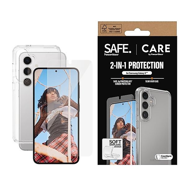 CARE by PanzerGlass Displayschutzglas »2-in-1 Protection Set« für Samsung G günstig online kaufen