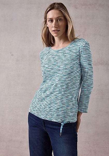 CECIL 3/4-Arm-Shirt mit Streifenmuster günstig online kaufen