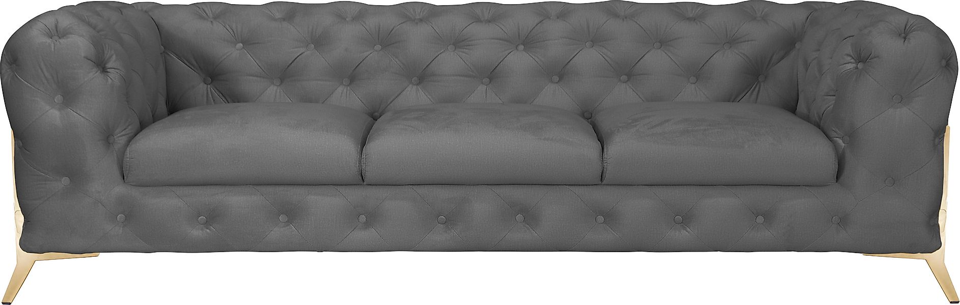 Leonique Chesterfield-Sofa "Amaury", aufwändige Knopfheftung, moderne Chest günstig online kaufen