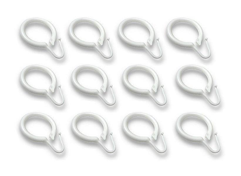 nodeko Duschvorhangringe Duschmantelringe Innendurchmesser 35 mm, für Dusch günstig online kaufen