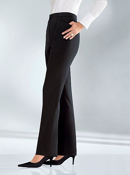 Come on Jerseyhose Bügelfaltenhose Innenbeinlänge ca. günstig online kaufen