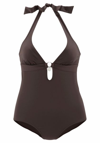 s.Oliver Badeanzug "Tonia" herausnehmbare Cups, im Nacken zu binden, im Rüc günstig online kaufen