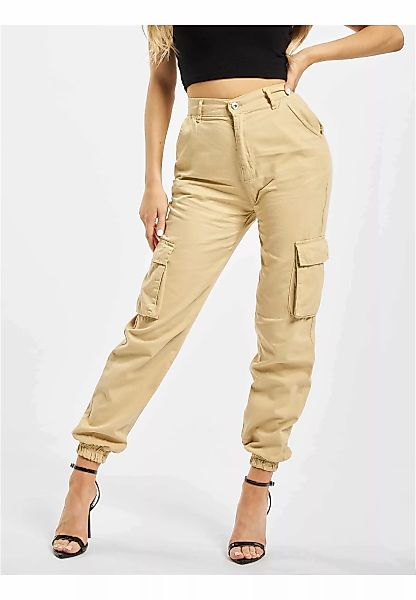 DEF Stoffhose "DEF Damen Aya Cargopants", (1 tlg.) günstig online kaufen