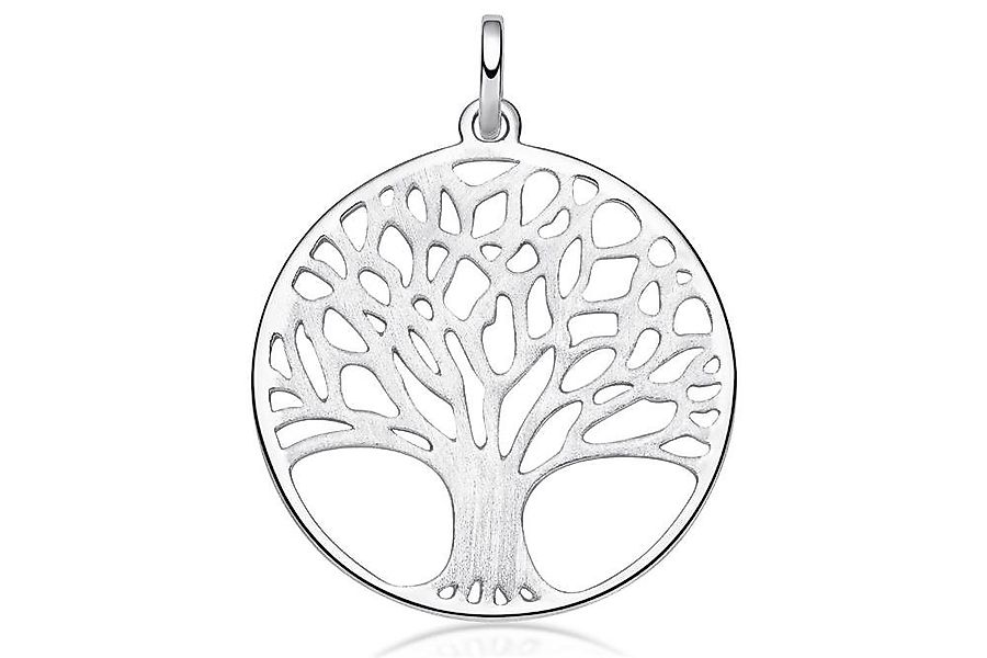 Silberkettenstore Kettenanhänger Anhänger Lebensbaum, groß - 925 Silber günstig online kaufen