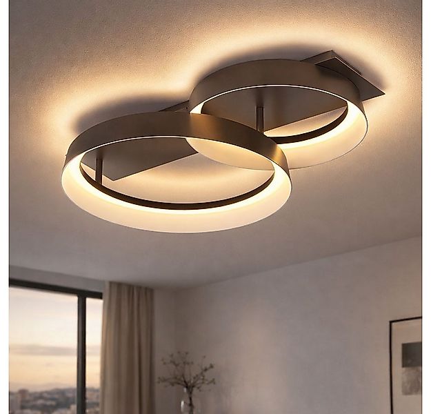 GLOBO LIGHTING LED Deckenleuchte, LED-Leuchtmittel fest verbaut, Warmweiß, günstig online kaufen