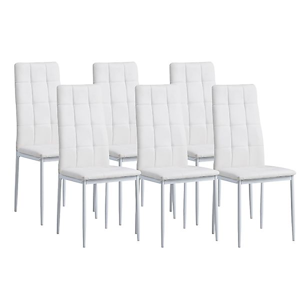 Albatros Esszimmerstühle RIMINI 6er SET Weiss günstig online kaufen