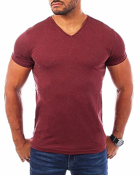 Young & Rich T-Shirt Herren Uni Basic V-neck V-Ausschnitt Unterziehshirt 17 günstig online kaufen