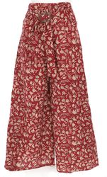 Guru-Shop Relaxhose Luftige Sommerhose mit Kokosschnalle, günstig online kaufen