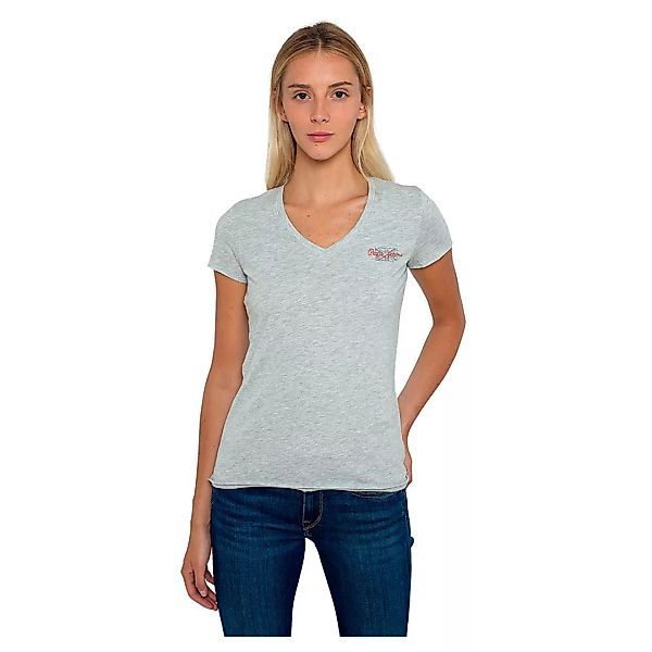 Pepe Jeans Bleu Kurzärmeliges T-shirt XS Grey Marl günstig online kaufen