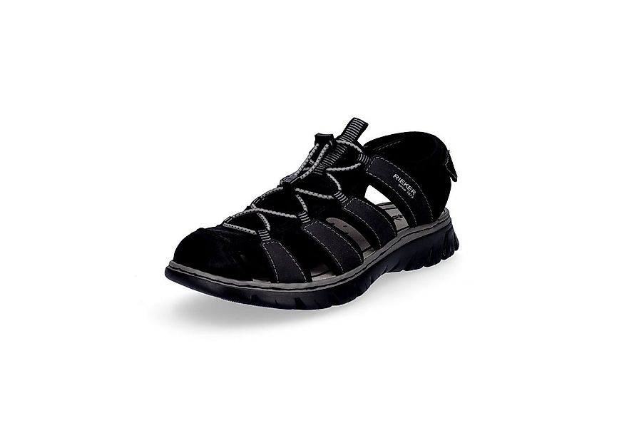 Rieker Rieker Herren Trekking Sandale schwarz Sandale günstig online kaufen