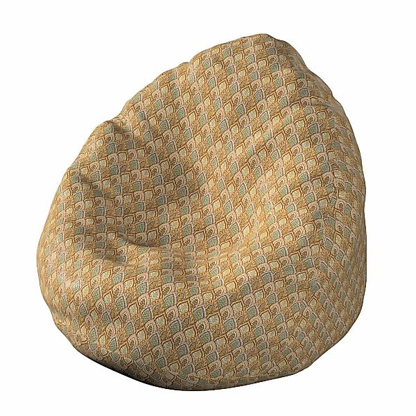 Sitzsack, beige- grün, Ø80 x 115 cm, Intenso Premium (144-28) günstig online kaufen