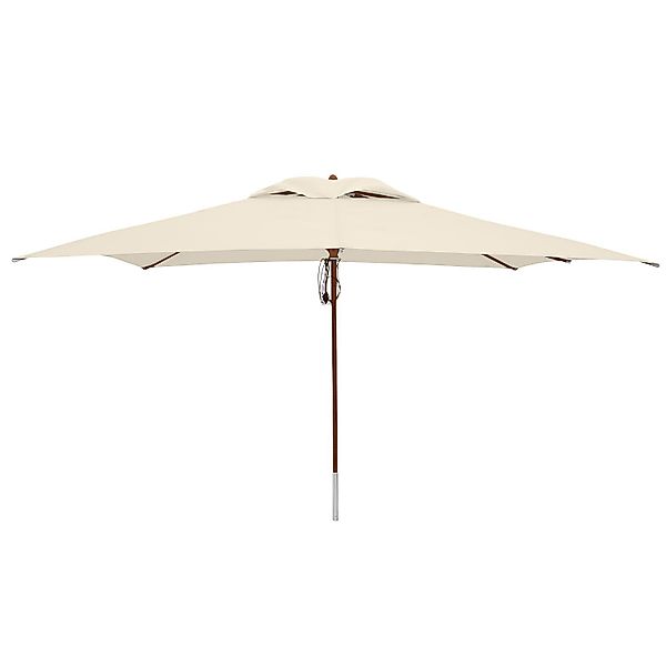 anndora-sonnenschirm Sonnenschirm 3x4 Meter Marktschirm rechteckig, günstig online kaufen