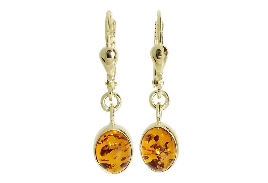 OSTSEE-SCHMUCK Paar Ohrhänger Ostsee-Schmuck Ohrhänger Classic 8 x 6 mm (2- günstig online kaufen