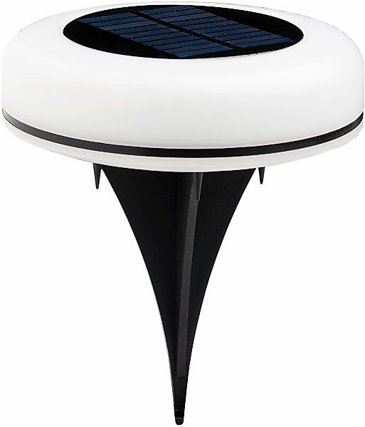 LUXFORM Gartenleuchte "Luxform Solar Leshy" LED-Modul 1 Stk. Warmweiß RGB-G günstig online kaufen
