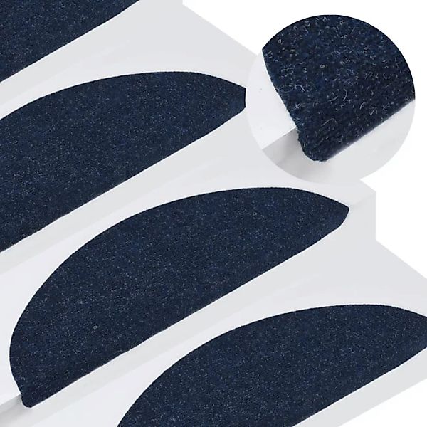 Stufenmatten Selbstklebend 15 Stk. 65x26 Cm Blau günstig online kaufen
