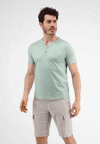 LERROS T-Shirt LERROS Serafino mit Finelinerstreifen, washed günstig online kaufen