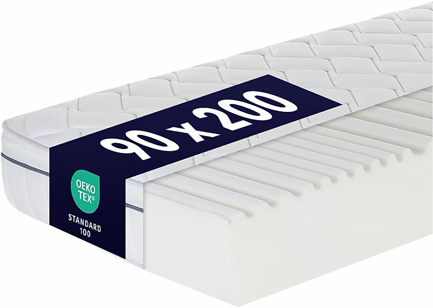 DI QUATTRO Komfortschaummatratze "23cm hohe Wendematratze mit zwei Härtegra günstig online kaufen
