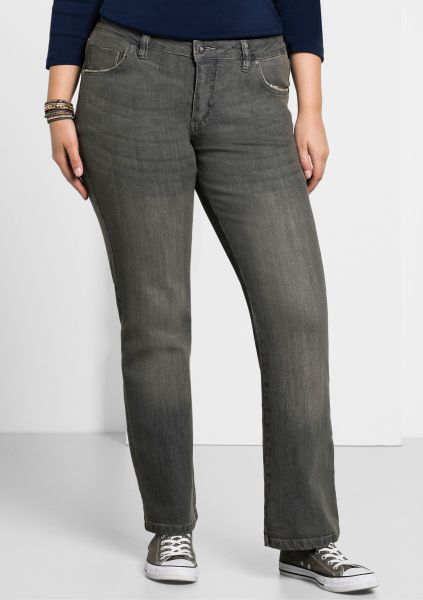 Sheego Bequeme Jeans Bootcut-Jeans günstig online kaufen