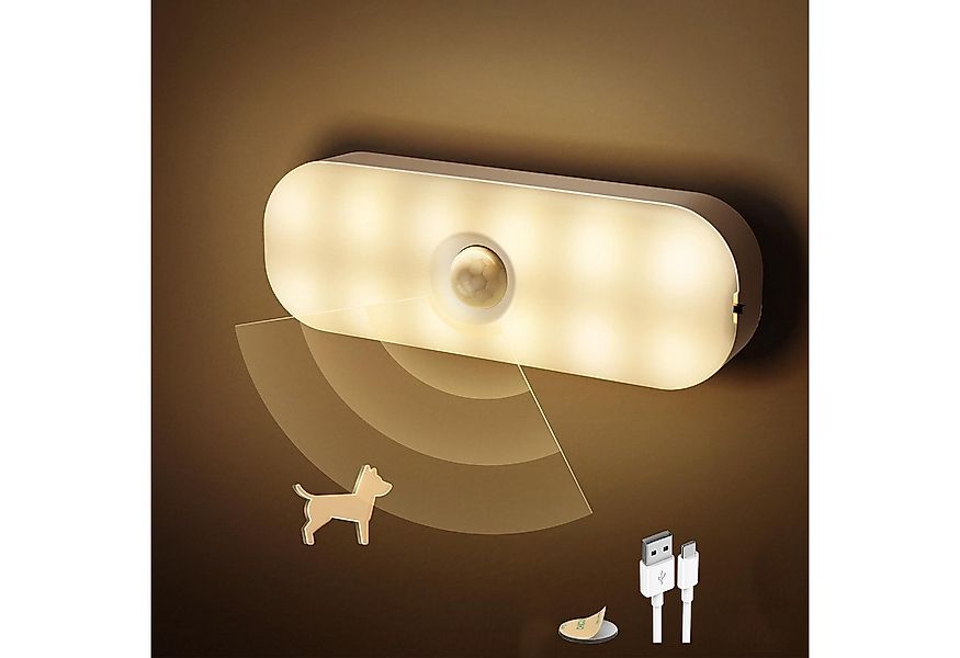 Jibenhome LED Nachtlicht Schrankbeleuchtung Bewegungssenso Unterschrank Bel günstig online kaufen