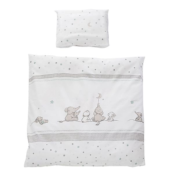 roba® Babybettwäsche Wiegenset, 2 teilig, 2-teilige günstig online kaufen