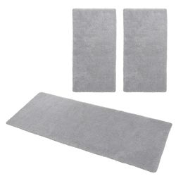 my home Hochflor-Bettumrandung "Microfaser Teppich Magong, besonders weich, günstig online kaufen