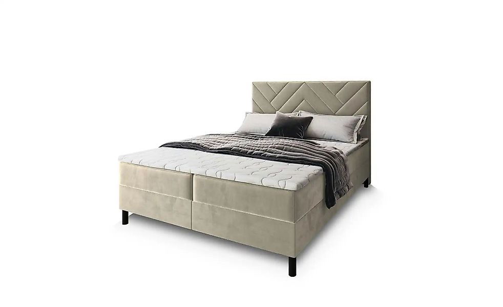 MASSENO Boxbett mit Bettkasten Rokis ¦ creme ¦ Maße (cm): B: 180 H: 98 Bett günstig online kaufen